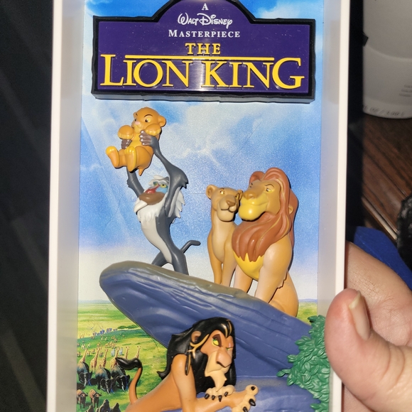 Disney Other - Disney The Lion King White and Black Logo Tag